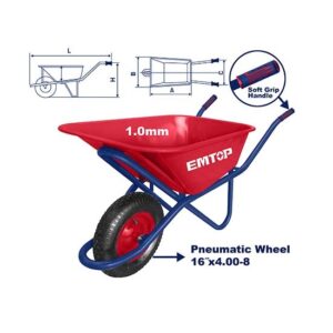 CARRETILLA 5  M/H GOMA LIGERA EMTOP .