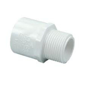 ADAPTADOR MACHO  ½ PVC .