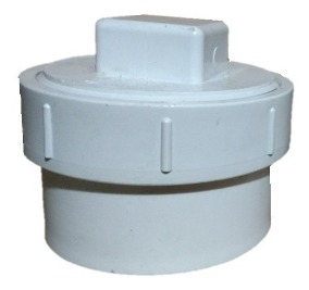 TAPON REGISTRO 4"" PVC .