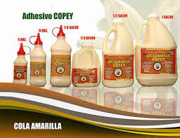 COLA AMARILLA COPEY 8 ONZ .