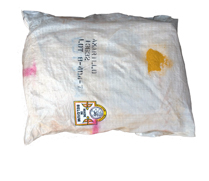 POLVO MOSAICO ROJO BELGA .