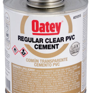 CEMENTO PVC TRANSPARENTE  4ONZ (BENO) C/APLIC .