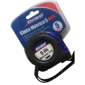 CINTA METRICA 5MT RHK M/GOMA (BLISTER) .