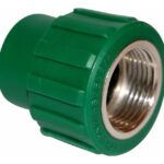 ADAPTADOR VERDE PPR HEMBRA 1&frac12; (50MM) .