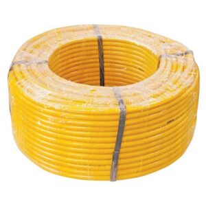 MANGUERA P/ESTUFA AMARILLA .