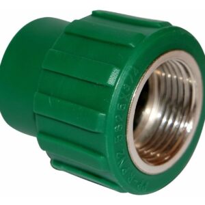 ADAPTADOR VERDE PPR HEMBRA 1½ (50MM) .